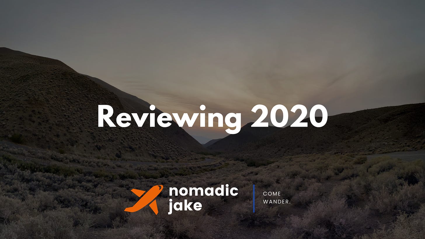 A review of 2020