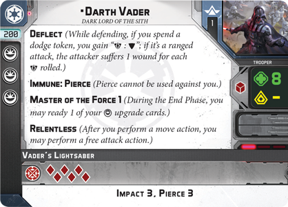 Commander Darth Vader in Star Wars Legion