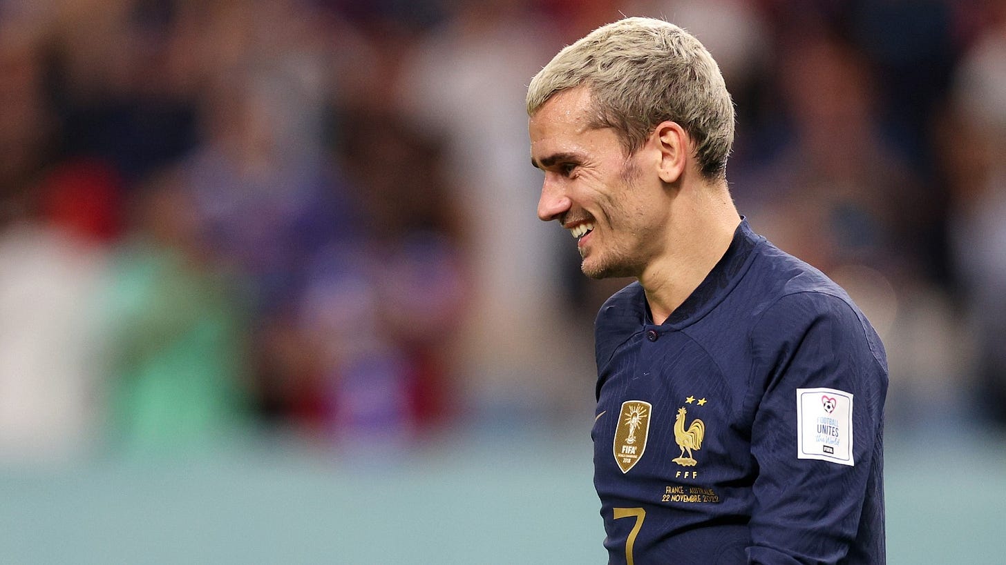 Kounde explains why team-mate Griezmann has thrived as a midfielder for  France | Goal.com English Qatar