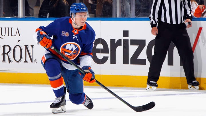 NY Islanders Robin Salo off to a rough start against the Florida Panthers