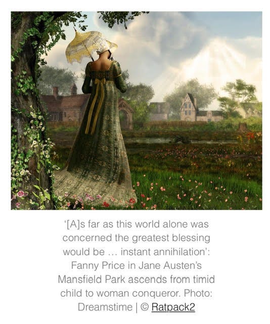 Part of horrors of October here at the Austen Connection involved deconstructing Mansfield Park and Fanny Price, from Jane Austen's most complicated novel