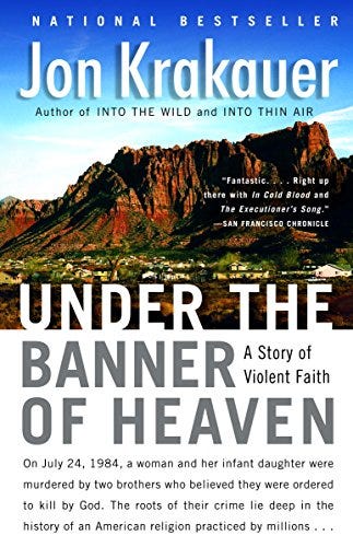 Under the Banner of Heaven: A Story of Violent Faith - Kindle edition by  Krakauer, Jon. Religion & Spirituality Kindle eBooks @ Amazon.com.