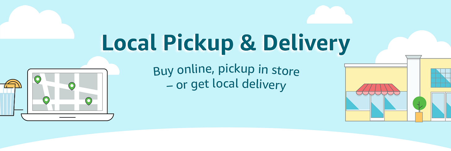 Local Pickup and Delivery. Buy online, pickup in store - or get local delivery