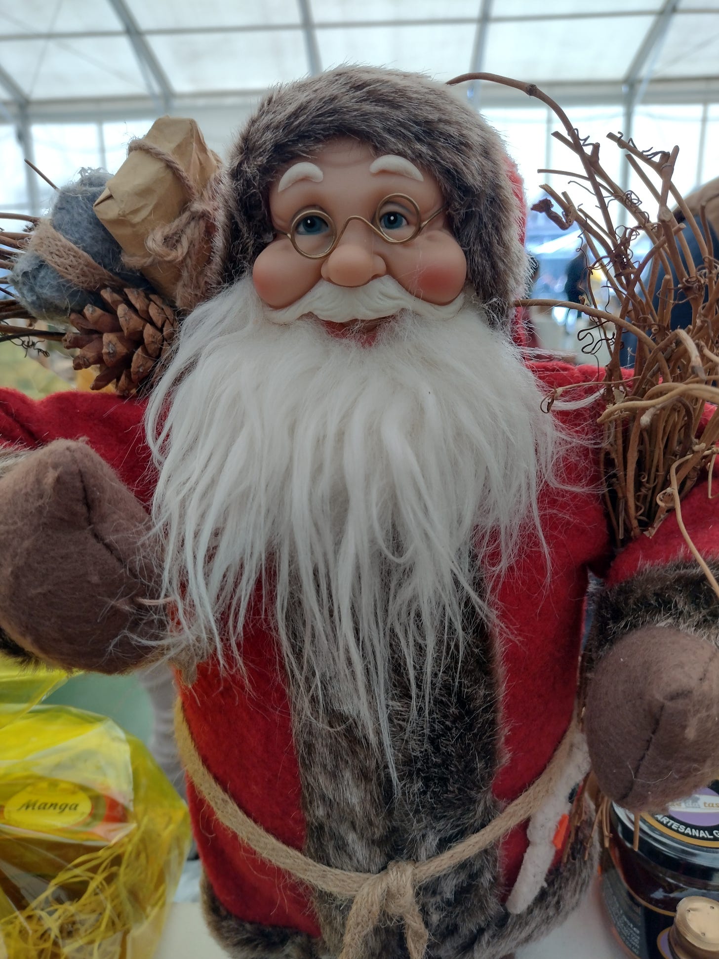 Christmas Santa at Mercado