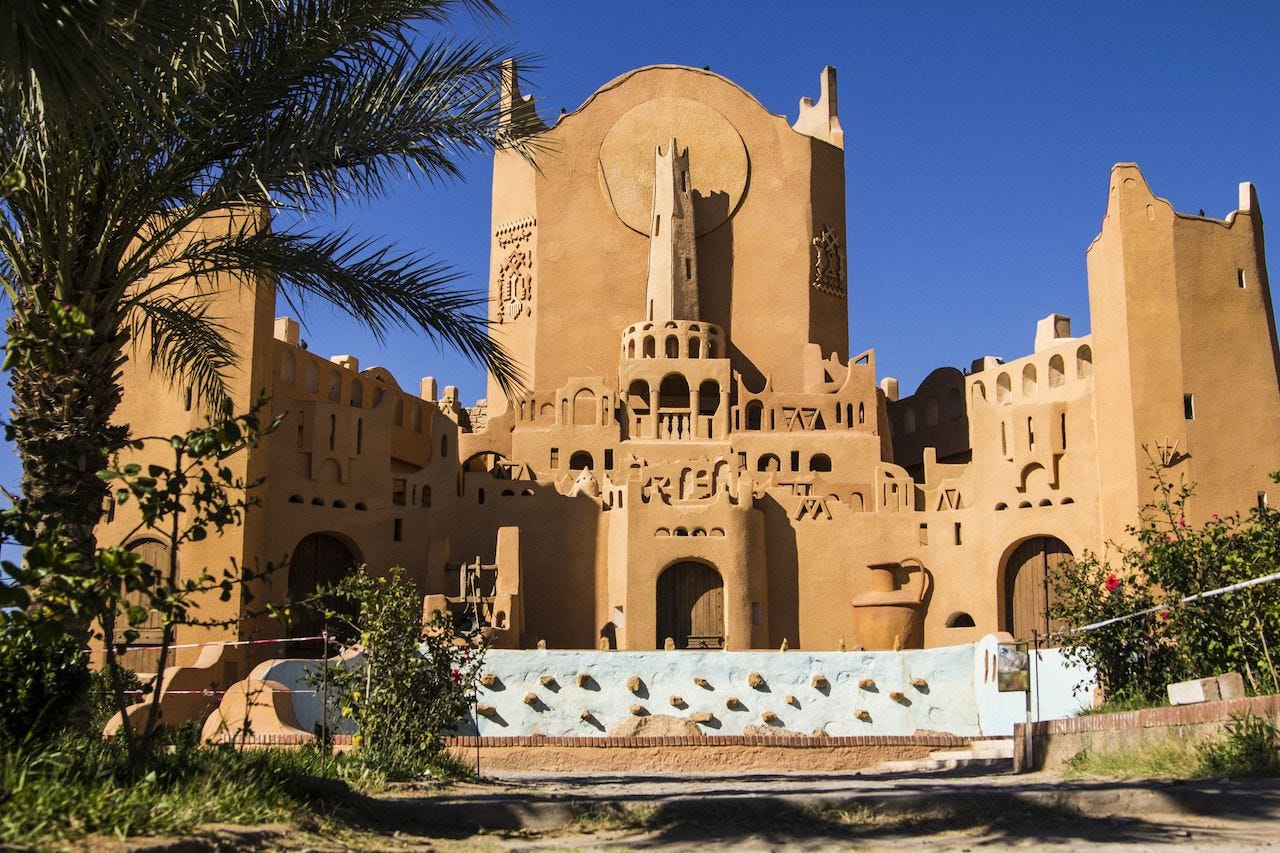 Clay Palace of Ghardaia in Algeria