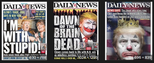 Daily News Covers