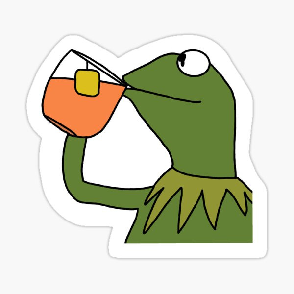Kermit Sipping Tea Gifts & Merchandise | Redbubble