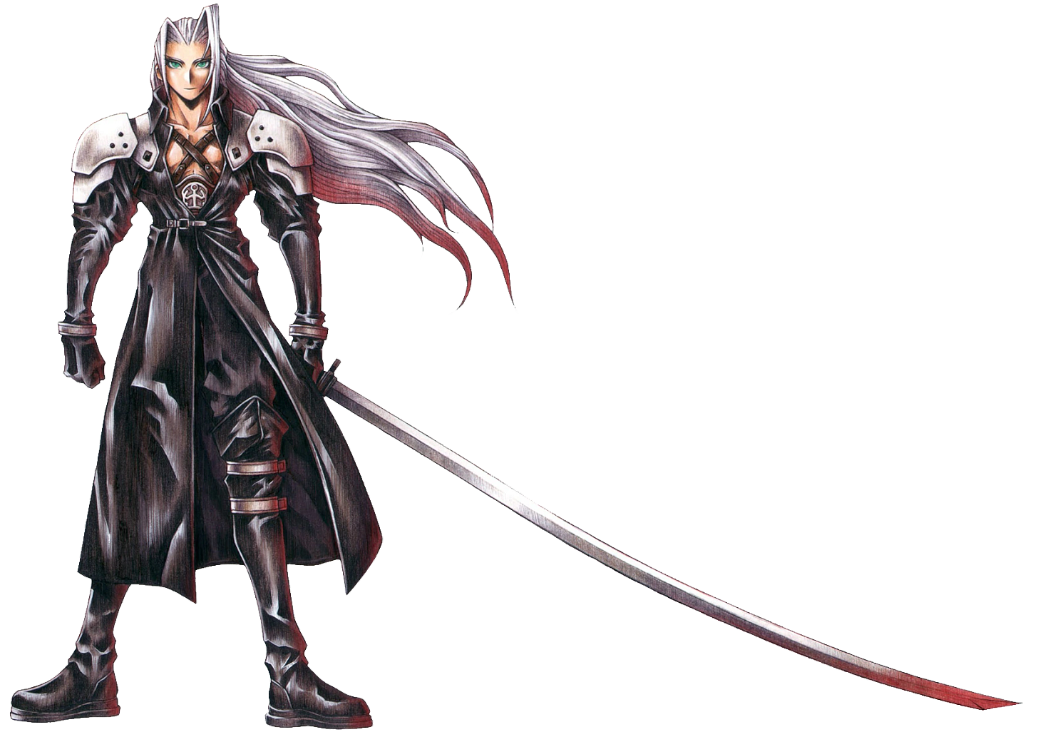 Sephiroth character art Sephiroth character art