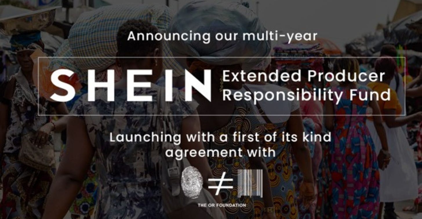 The Or Foundation and SHEIN Lay Groundwork for Global Change With Producer Responsibility Fund