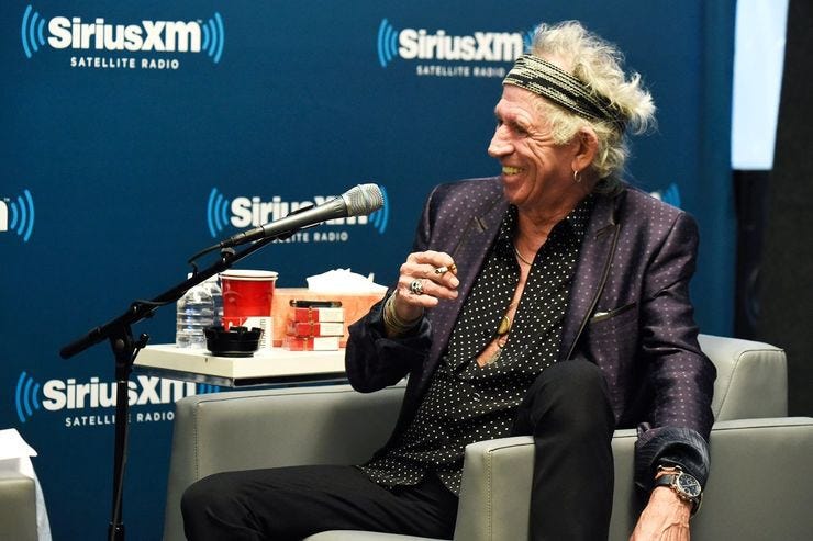 Keith richards sirusxm interview