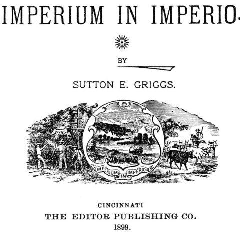 Title page of Imperium in Imperio