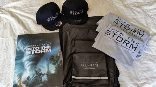 Into the Storm prize pack
