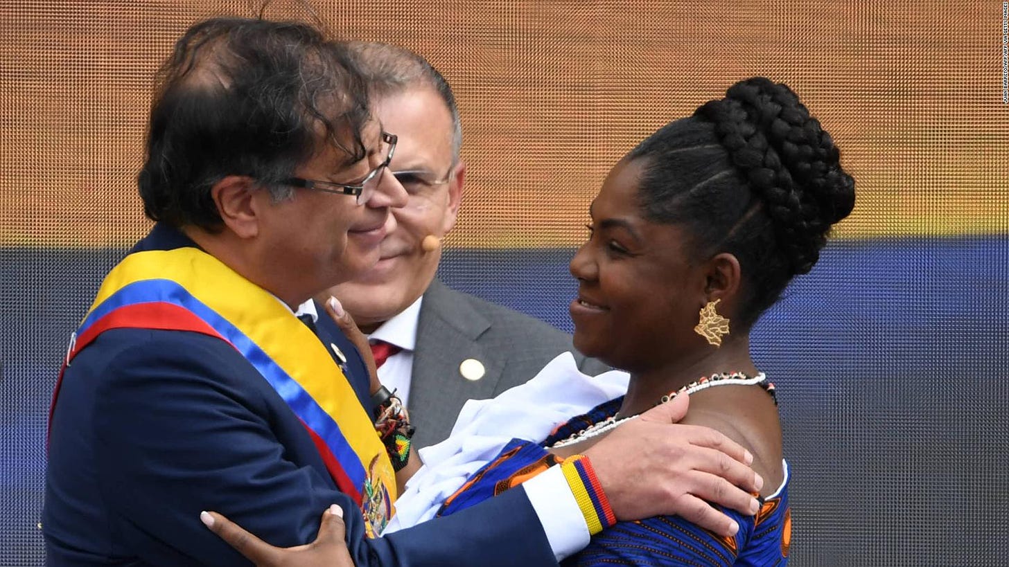 Así fue la toma de posesión de Gustavo Petro como presidente de Colombia