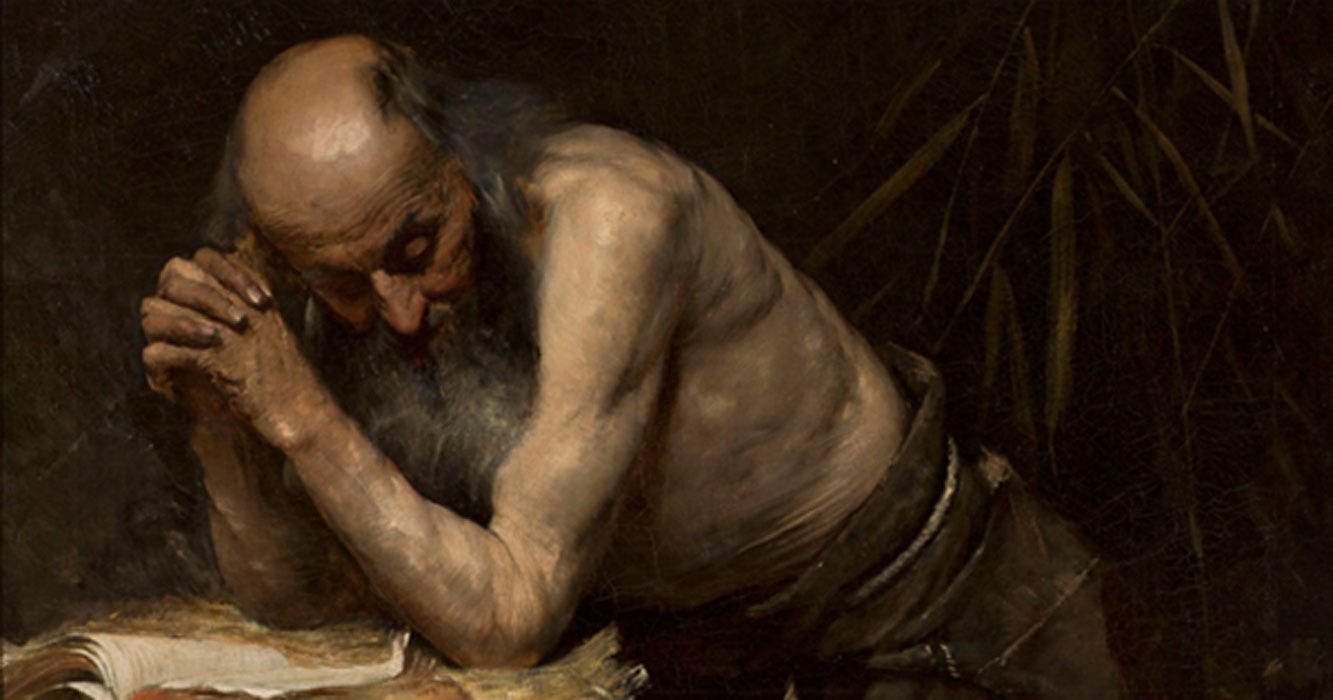 The Anchorite Tradition of Voluntary Incarceration and Devotion to God