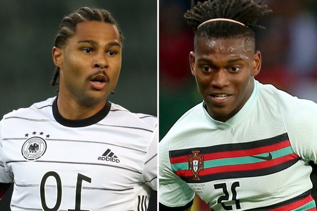 Chelsea join Man Utd in Serge Gnabry transfer race as they 'target Bayern  star and AC Milan's £100m winger Rafael Leao' | The Sun - thejjReport