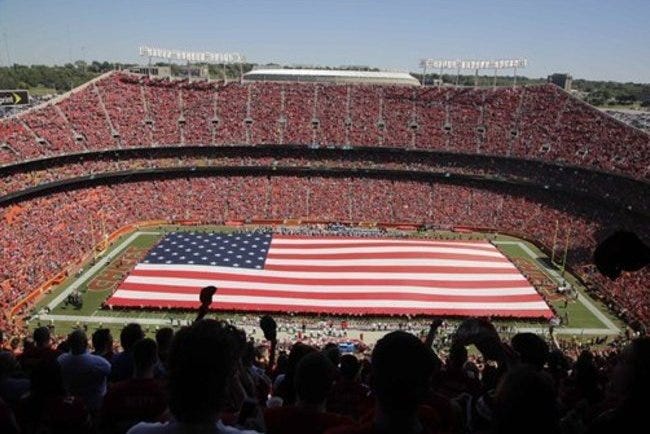How NFL, Players Observed National Anthem on 15th Anniversary of 9/11  Attacks | News, Scores, Highlights, Stats, and Rumors | Bleacher Report
