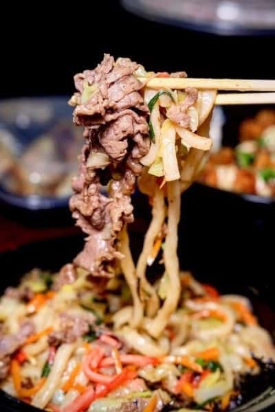 Delicious Stir-Fried Japanese Noodles
