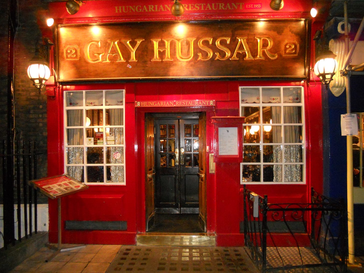 The Gay Hussar - Wikipedia