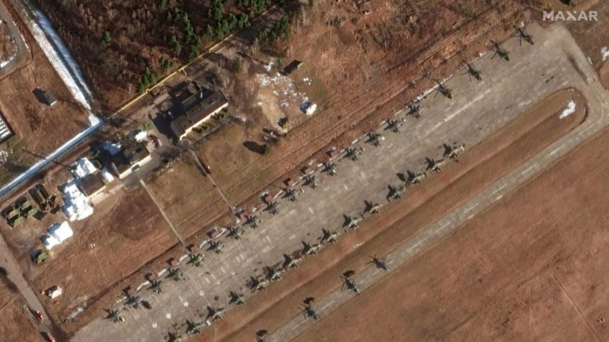Latest Satellite Photos Show Increased Russian Military Activity Near  Ukraine