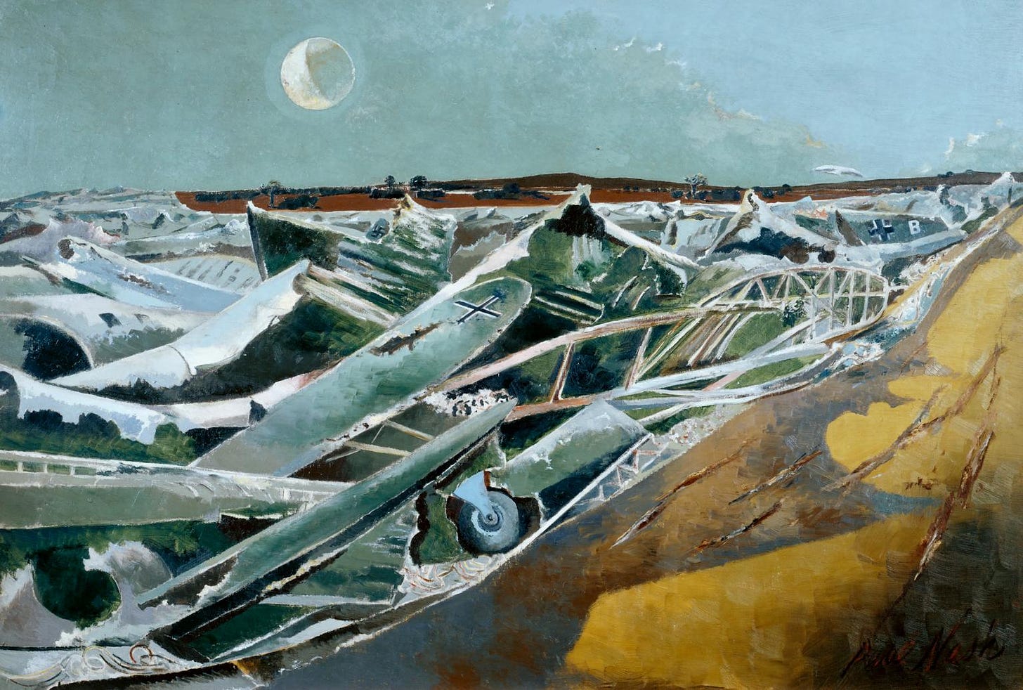 Totes Meer (Dead Sea)', Paul Nash, 1940–1 | Tate