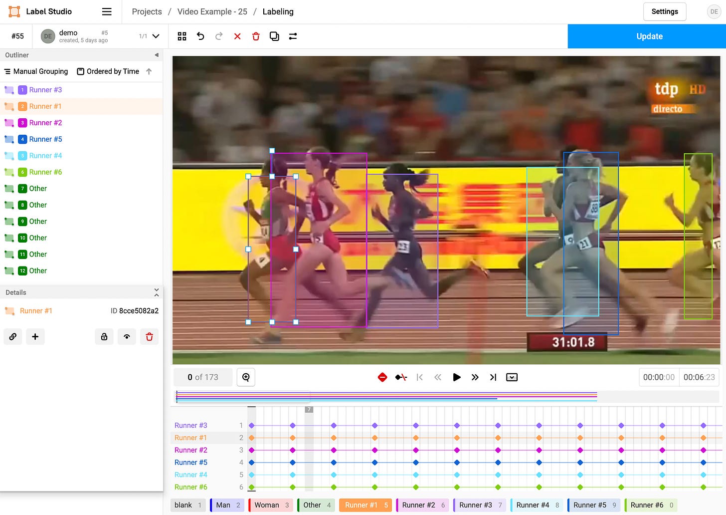 Video Object Tracking screenshot
