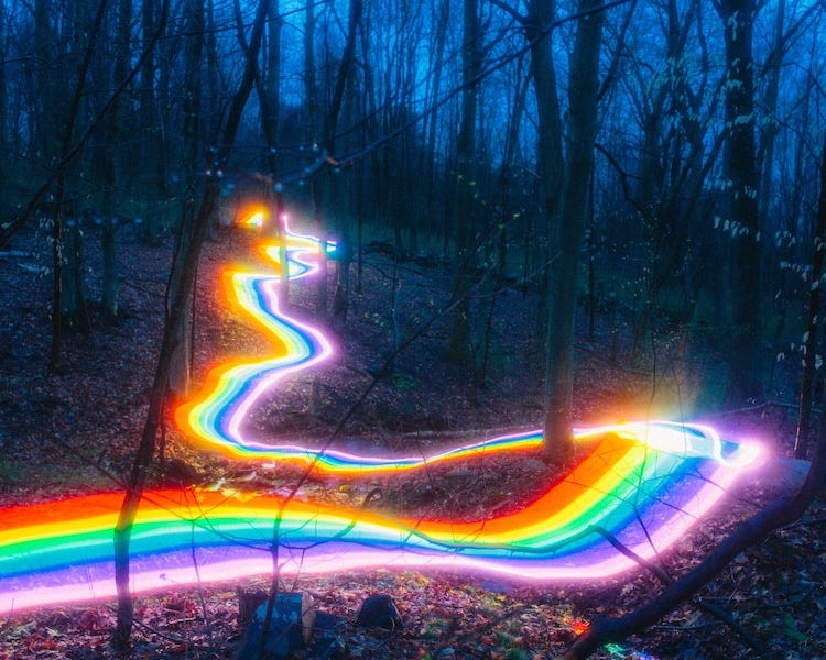 Rainbow Roads by Daniel Mercadante