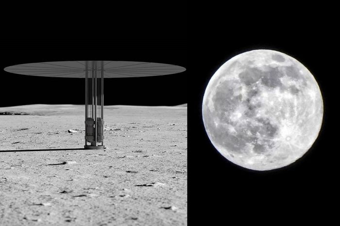 NASA mendirikan pembangkit nuklir di bulan