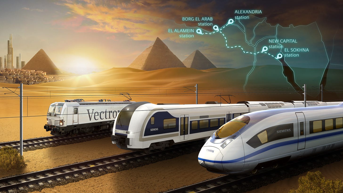 Siemens Mobility Signs Landmark MoU to Install Egypt's First Ever  High-Speed Rail System | Press | Company | Siemens