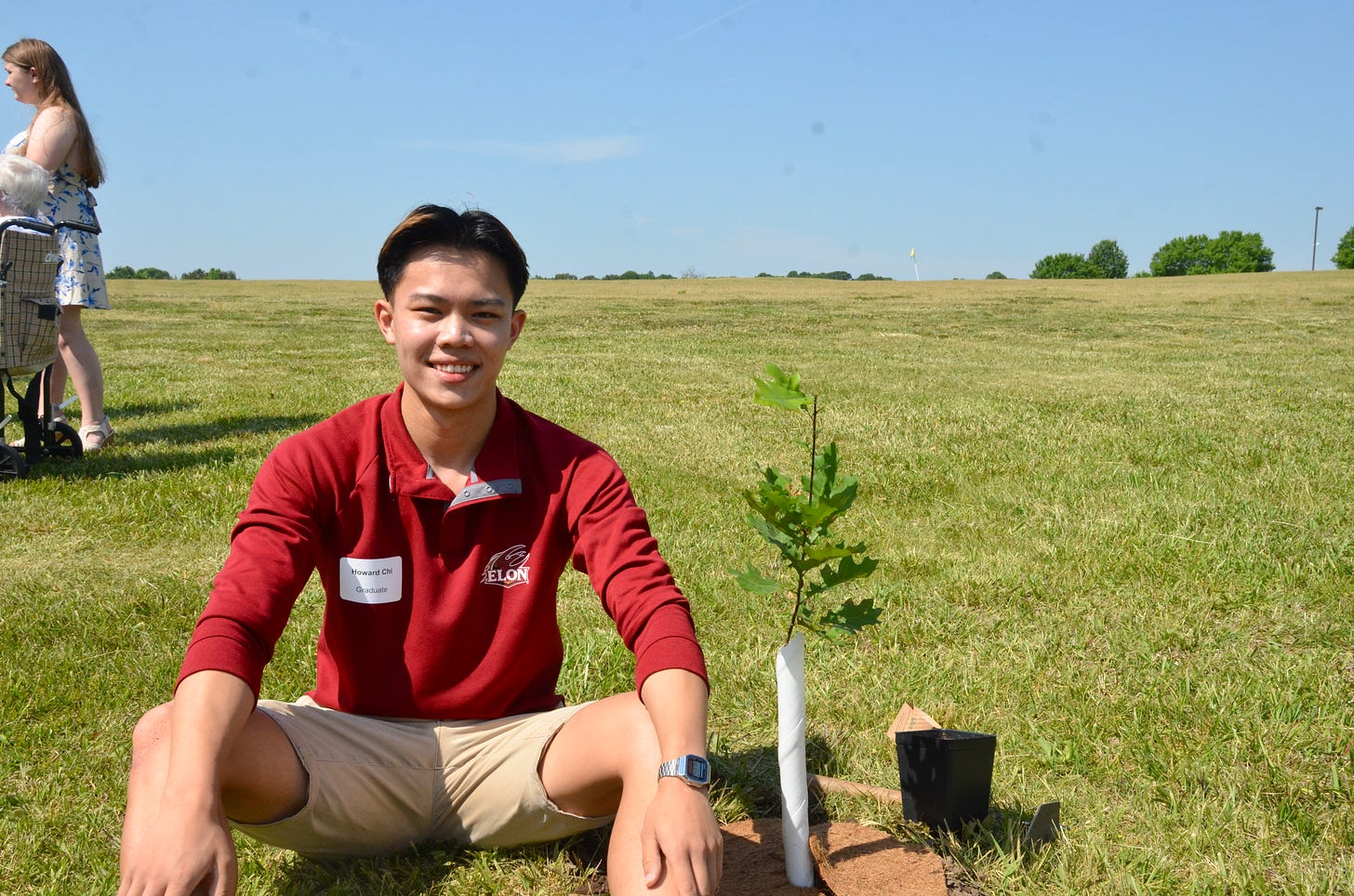 International Students Leave Their Marks On Elon At Tree Planting Ceremony