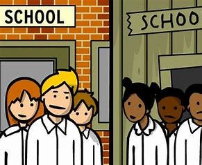 Image result for free cartoon of Brown v Board of Education