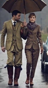 Fashion- matchng suits for men and women