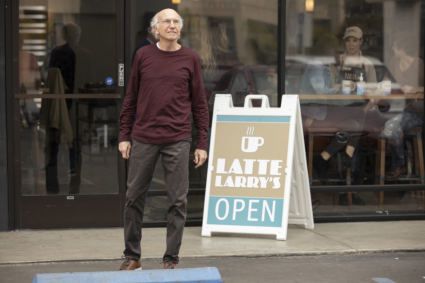 Curb Your Enthusiasm Latte Larry's Spite Store Pop-Up Ruined by COVID |  IndieWire