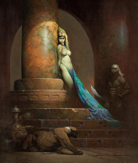 Geek-Art || Art by Frank Frazetta