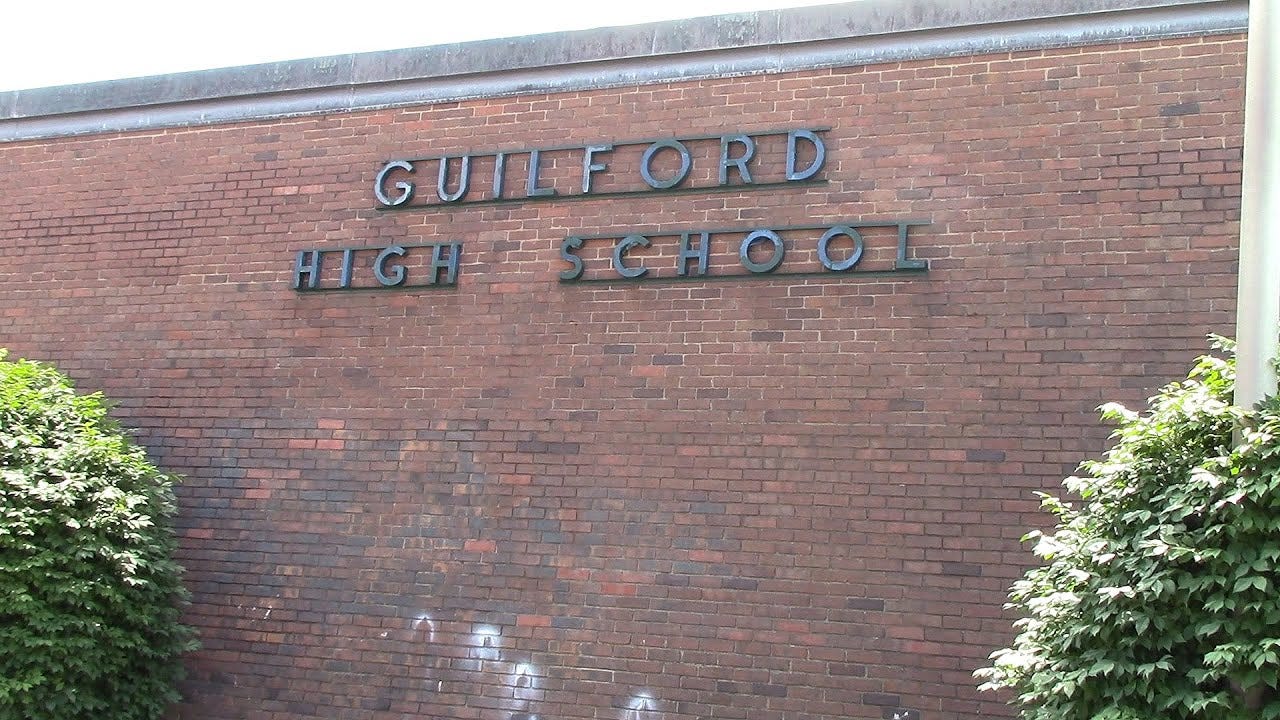 Walking Through Guilford High School - YouTube