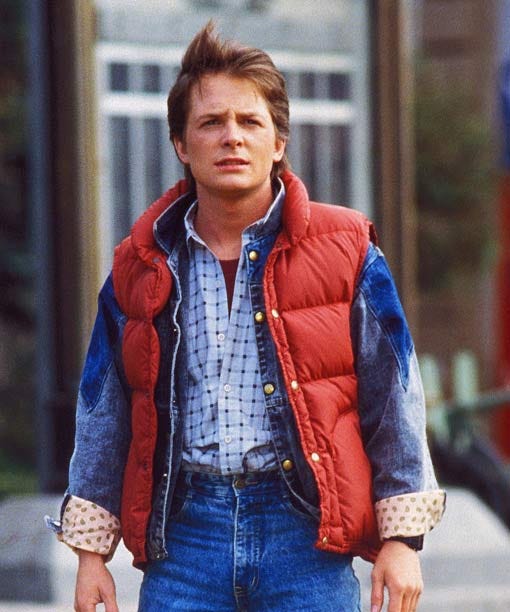 Back To The Future Marty Mcfly Vest - USA Jacket