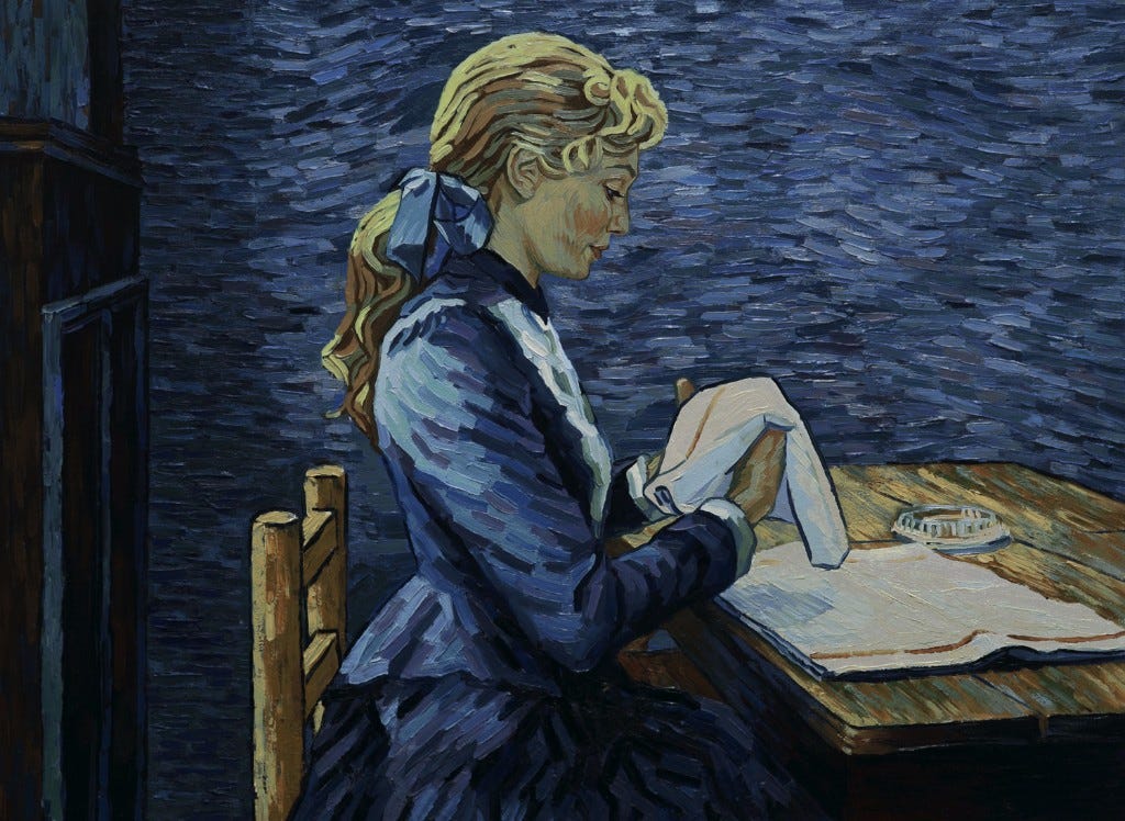Loving Vincent. Check your settings to enable images.