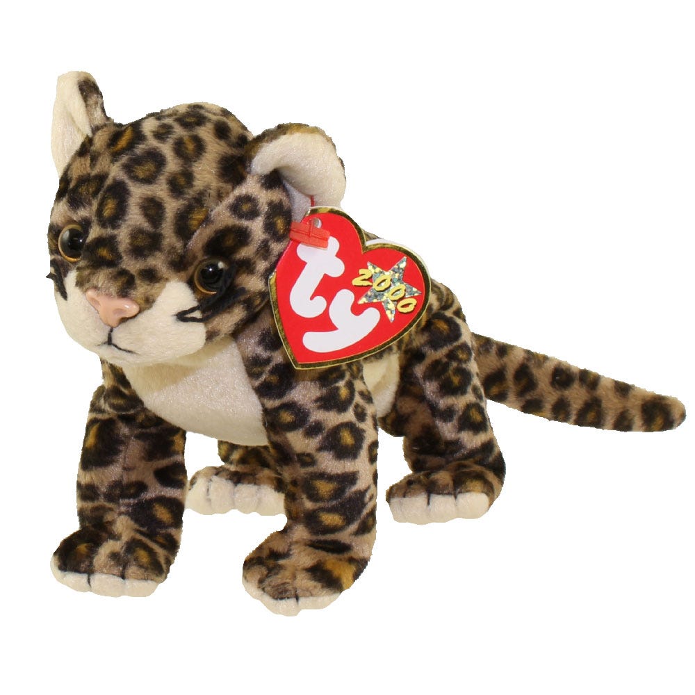 TY Beanie Baby - SNEAKY the Leopard (5.5 inch): BBToyStore.com - Toys,  Plush, Trading Cards, Action Figures & Games online retail store shop sale