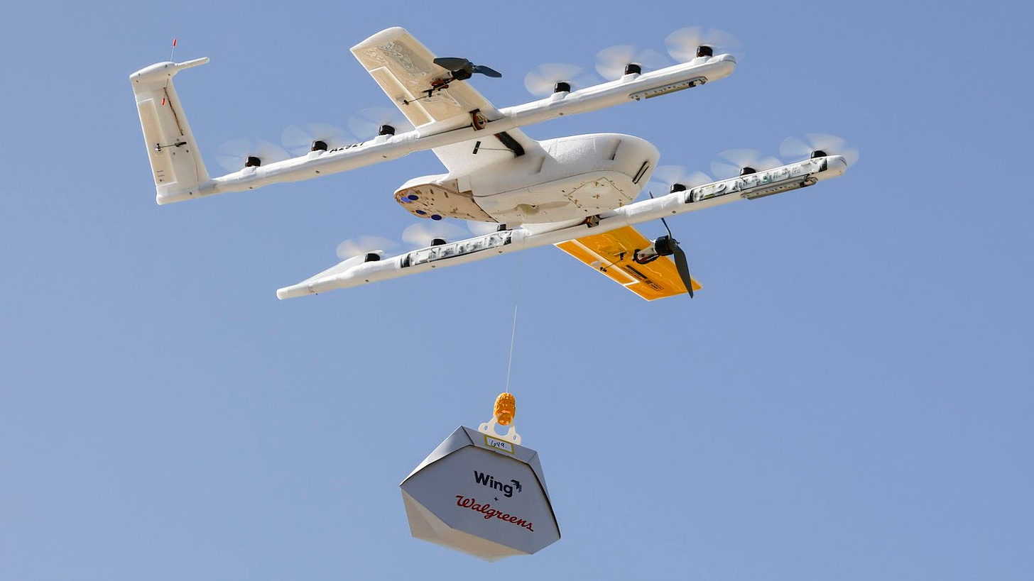 See drones in action in Frisco that Walgreens and Wing hope to use more  broadly for deliveries