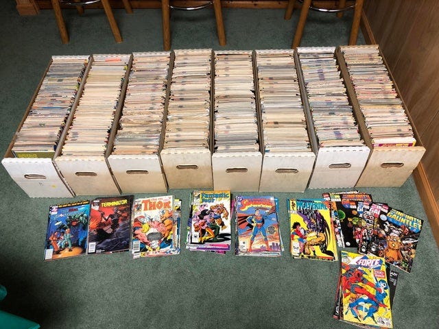 Inherited Comic Book Collection. Have no idea what to do with them? Would  like to sell, any suggestions? : r/comicbooks