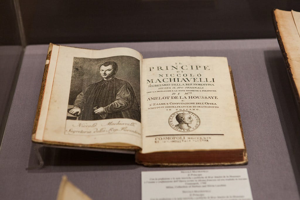5. Title page from Il Principe” by Niccolò' Machiavelli | Flickr