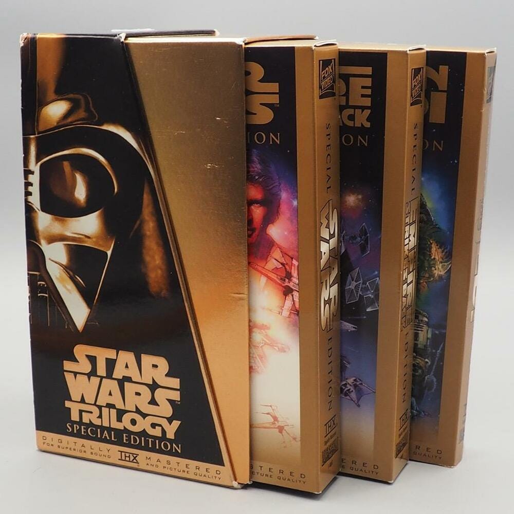 Image result for star wars special edition vhs