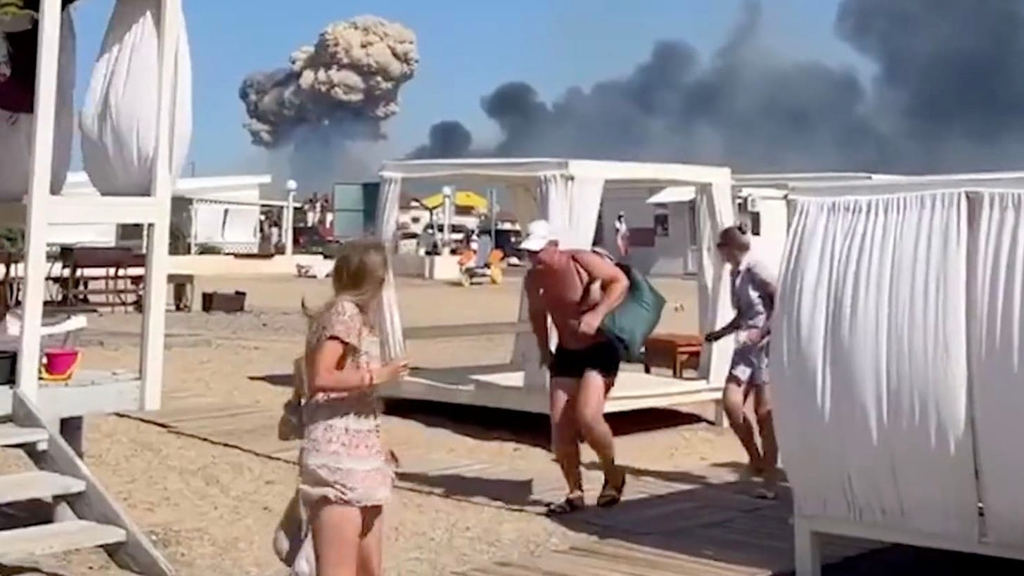 Ukraine Brutally Trolls Weeping Russian Tourists Fleeing Crimea With  Bananarama Video