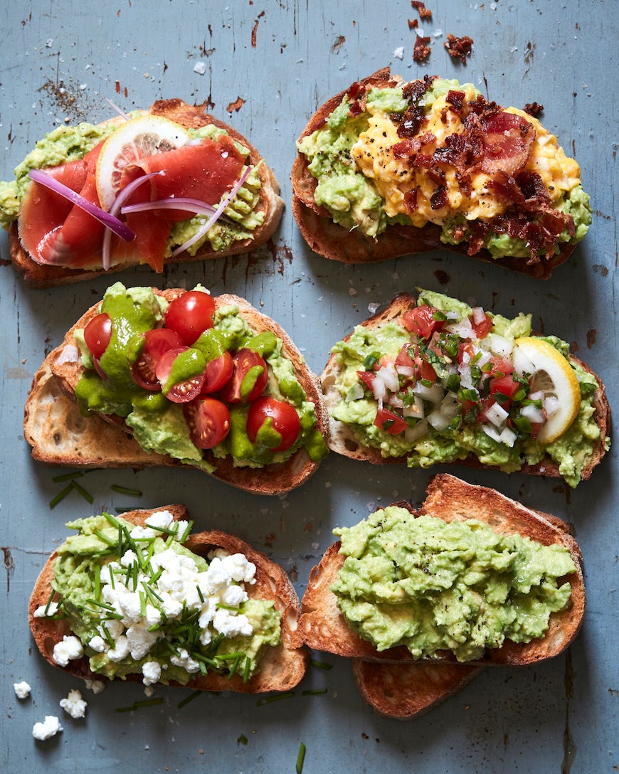 Image result for avocado toast