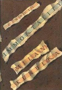 cover Immortality by Milan Kundera