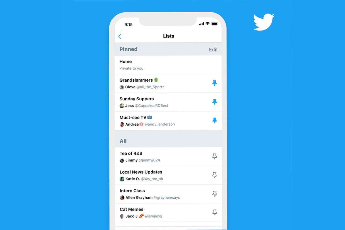 Twitter just turned lists into multiple timelines you can swipe ...