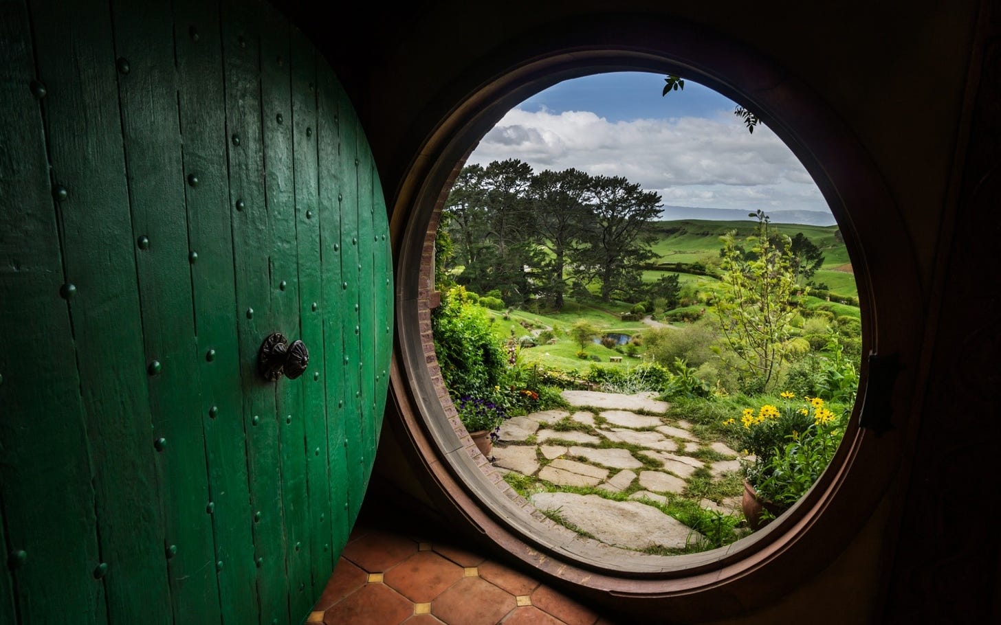 4570697 The Hobbit, nature, The Lord of the Rings, The Shire, door, Bag End 