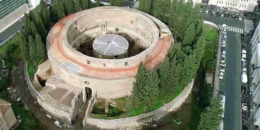 Mausoleum of Augustus in Rome / Photo via Sovrintendenza Roma