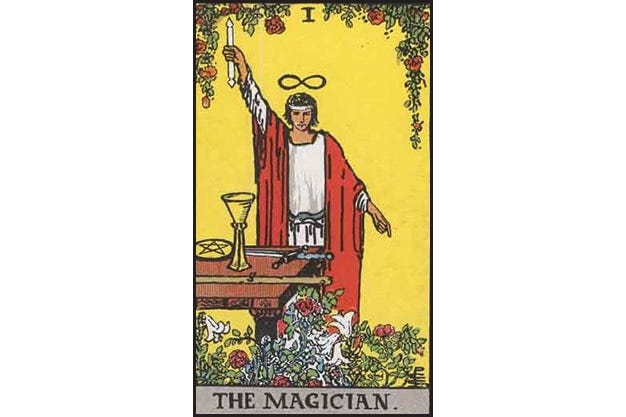 The Magician Tarot Card Meaning - Tarot Prophet: Free 3 Card Tarot Reading  with Sophia Loren