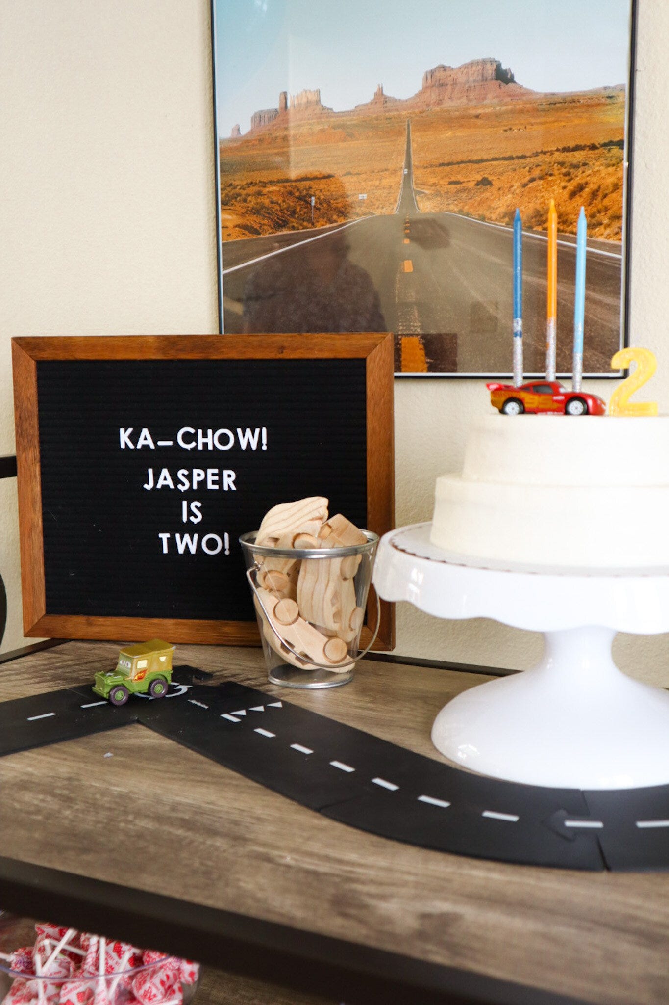 Jasper's Disney Cars Inspired Birthday