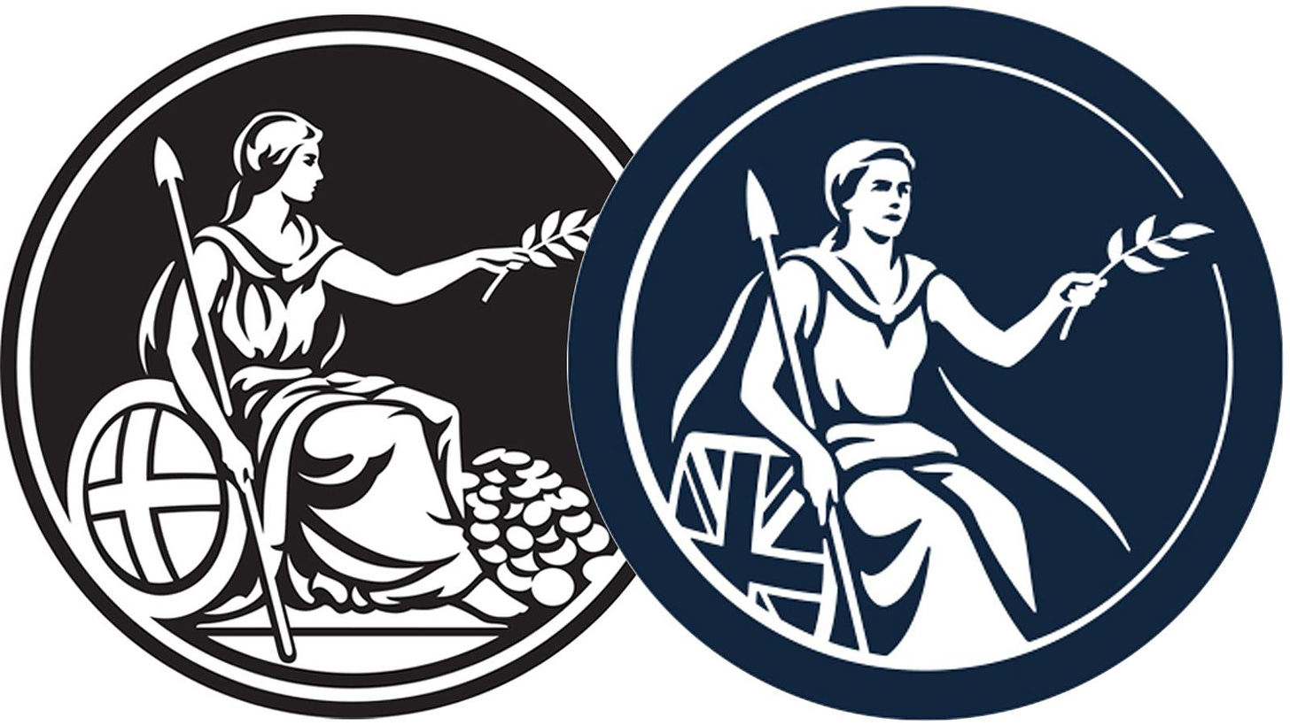 Bank of England's new logo features 'nervous' Britannia and no English flag | News | The Times